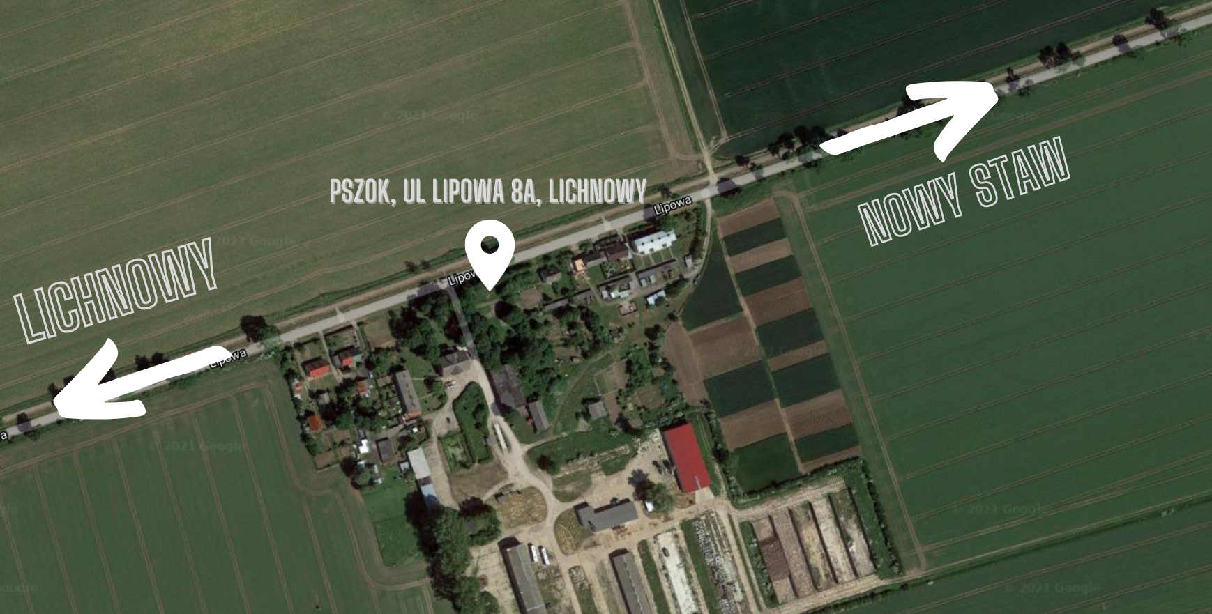 Obrazek przedstawia mapę lokalizacji PSZOK